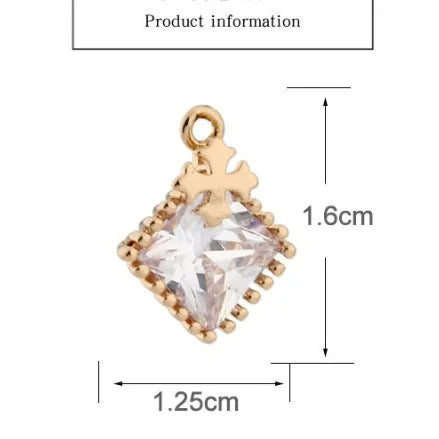 1 Piece 12.5*16mm Copper Zircon Cross Rhombus Jewelry Accessories Pendant