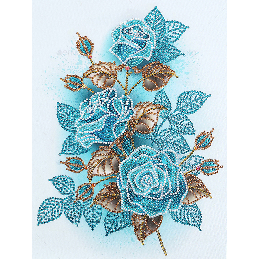 

Flowers - Crystal Special Shaped Diamond Painting - 30*40CM, 501 Original
