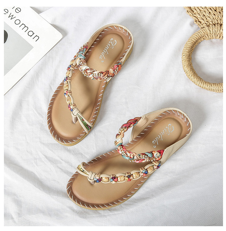 Fashion Woven Handmade Masonry Sandals 