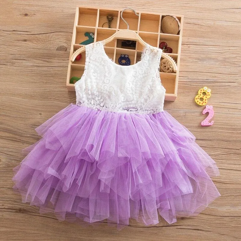 Baby Girls Dress Casual Costume Kids Dresses For Girls Flower Baby Dress Girl Party Little Princess Tutu Summer Dress Vestidos