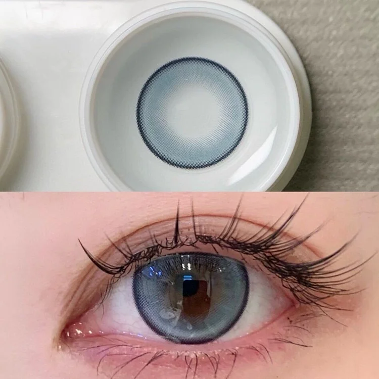 【U.S WAREHOUSE】Smoothie Blueberry Colored Contact Lenses