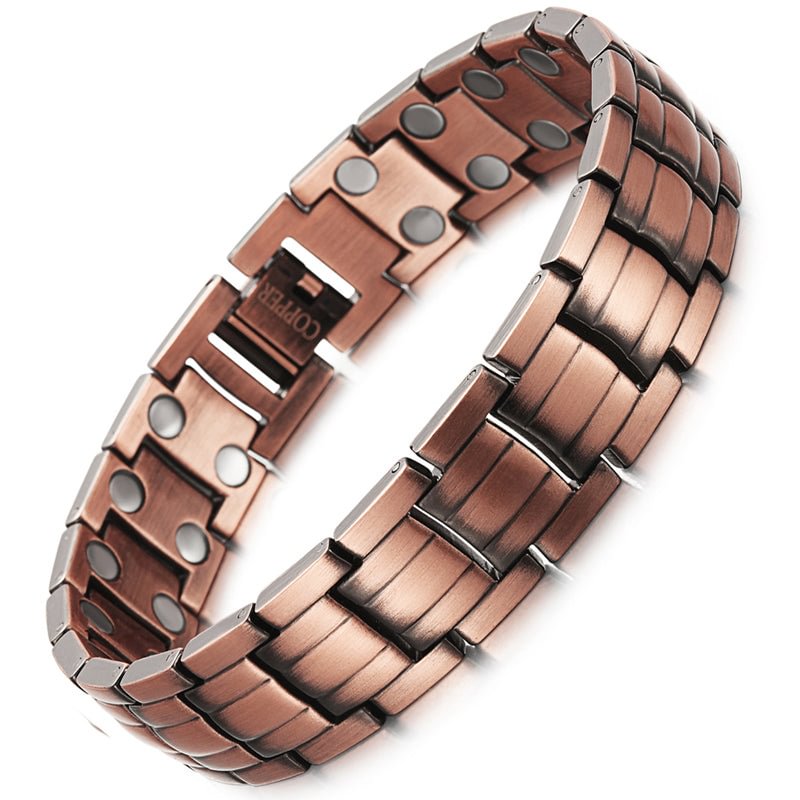 Most Effective Powerful Mens Copper Magnetic Bracelet