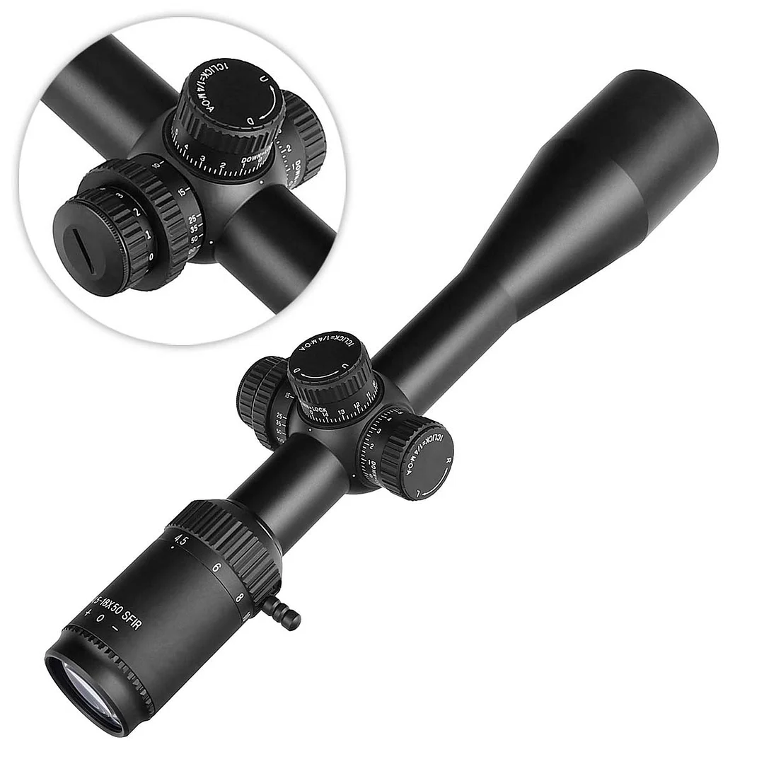 ohhunt® 4.5-18X50 30MM SFP Red Illumination SIDE AO Scope