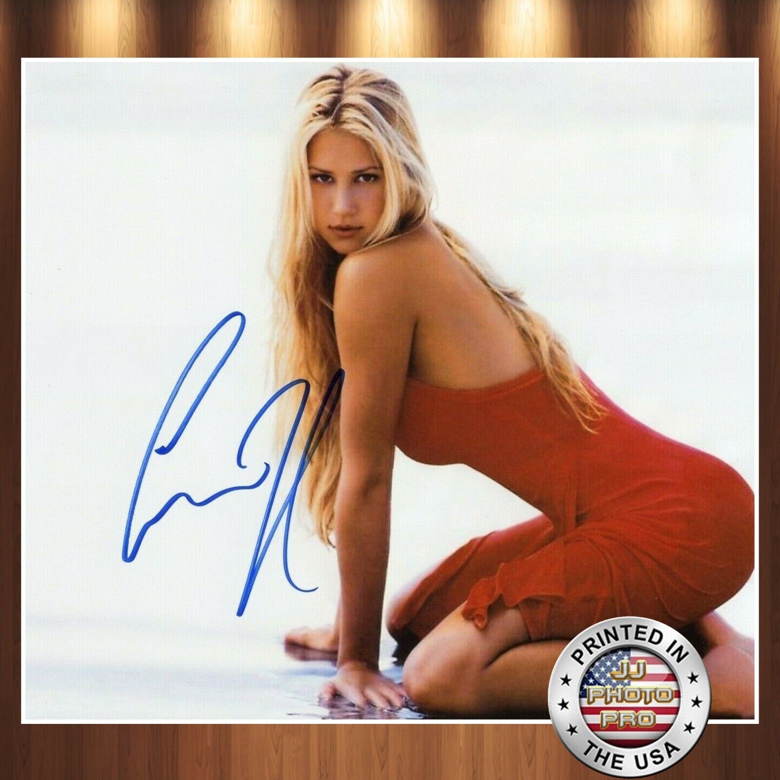 Anna Kournikova Autographed Signed 8x10 Photo Poster painting REPRINT