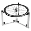 [US Local Warehouse] Universal Bicycle Wheel Truing Weaving Stand Adjustable Bicycle Wheel Lacing Tool Rim-Safe & Foldable Spoke Holder for Efficient Repair and Spoke Braiding