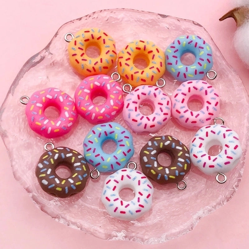 1 Piece Alloy Donuts Pendant