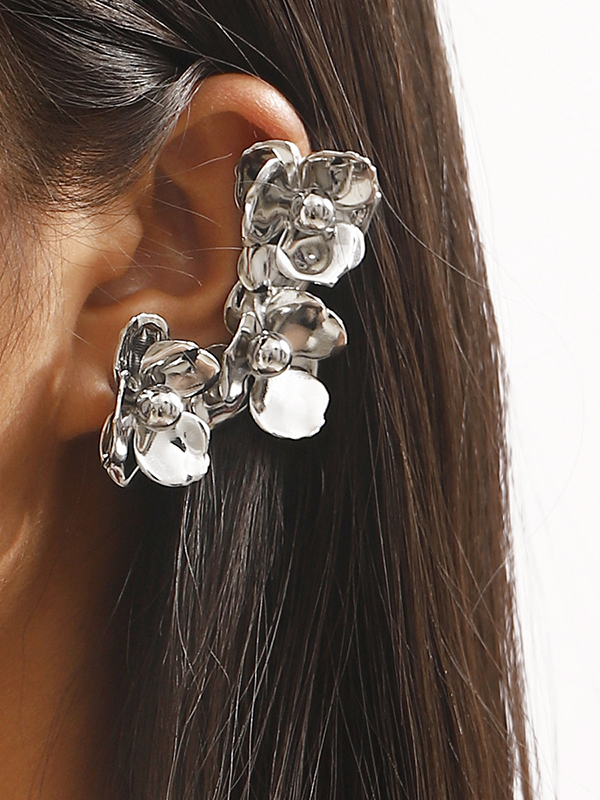 Flower Shape Earrings Accessories