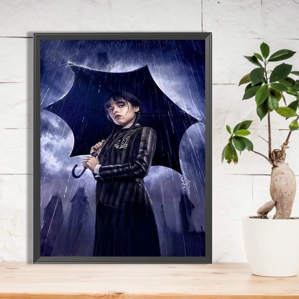 Diamond Painting - Full Round Drill - Wednesday(Canvas|30*40cm)