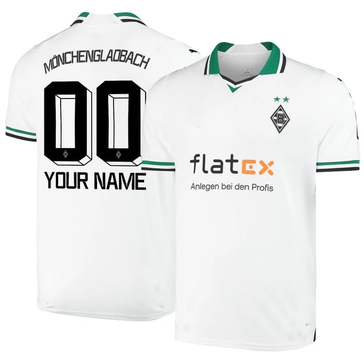 Borussia Monchengladbach Home Trikot 2023-2024 ( Aufdruck Dein Name )