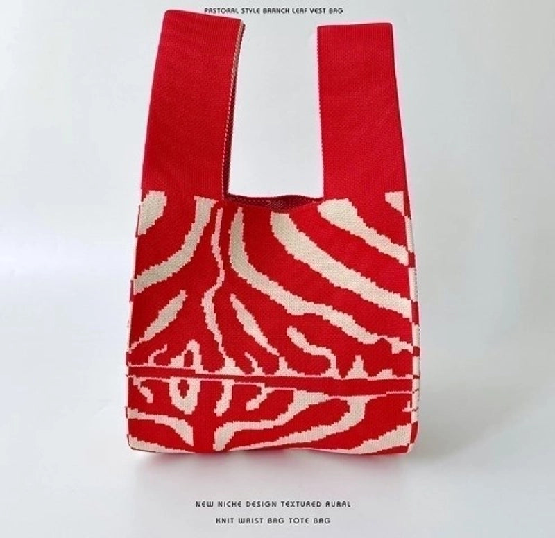 Women’s Medium Polyester Zebra Classic Style Open Handbag