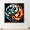 (40*40cm)Dragon Phoenix - Full Round Drill Diamond Painting