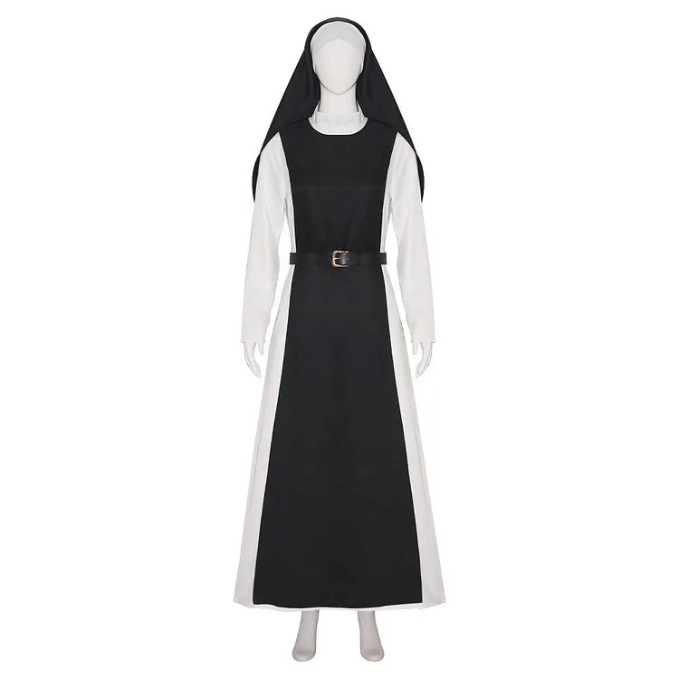 Cecilia Black Dress Cosplay Costume Outfits Halloween Carnival Suit