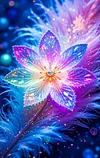 Luxury AB Velvet Diamond Painting Kit - Purple Flower