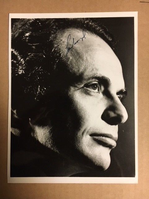 Lorin Maazel American Conductor Signed 6x8 Vintage Photo Poster painting Auction House COA