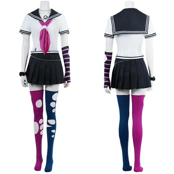 Super Danganronpa 2 School Uniform Dress Outfit Ibuki Mioda Halloween Carnival Suit Cosplay Costume