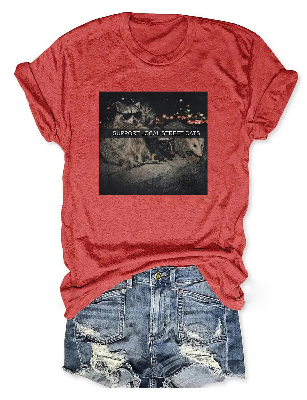 Support Local Street Cats T-shirt