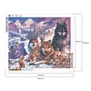 Wolf - Round Drill Diamond Painting - 50*60CM - Large Size