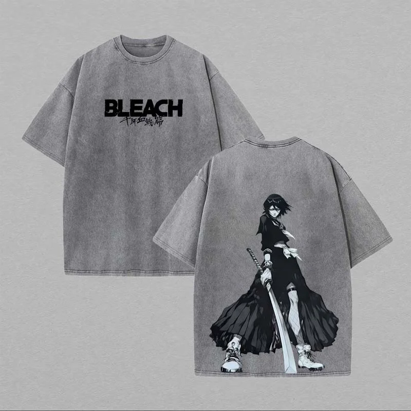 Bleach: Thousand Years of Blood War Printed Unisex Washed T-Shirt