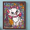 uk.everydayedeals Diamond Painting - Full Round - Calico Cat(50*60cm)