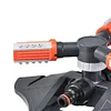 Automatic 360 Degree Rotating Garden Sprinkler 3 Fork Watering Irrigation Device