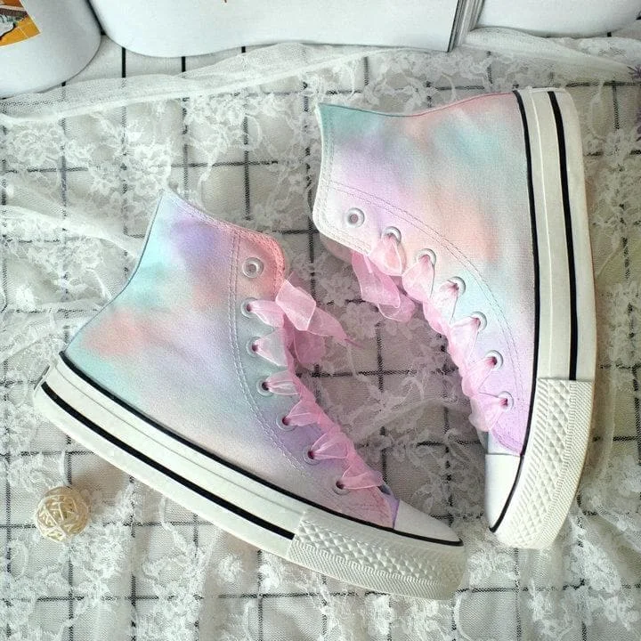 Colorful Harajuku Canvas Shoes SP1812329