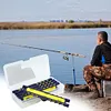 5Pcs Fishing Snelled Hook Holder Reusable Fishing Line Board Fishing Accessories