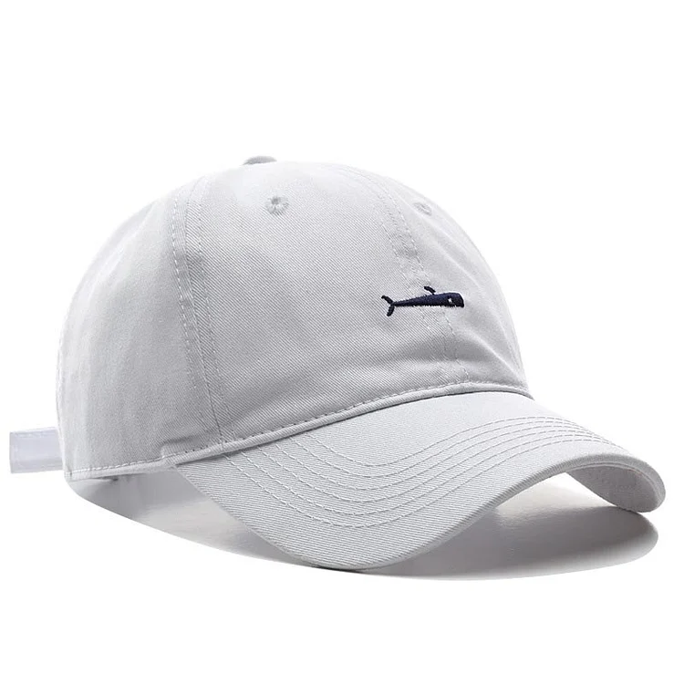 Men Hip Hop Cap Fish Embroidery Japanese Style Harajuku Baseball Caps Snapback Dad Caps Women Fitted Hat Beige White Khaki Grey