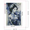 (40*60cm)Girl - Round AB Drill Diamond Painting