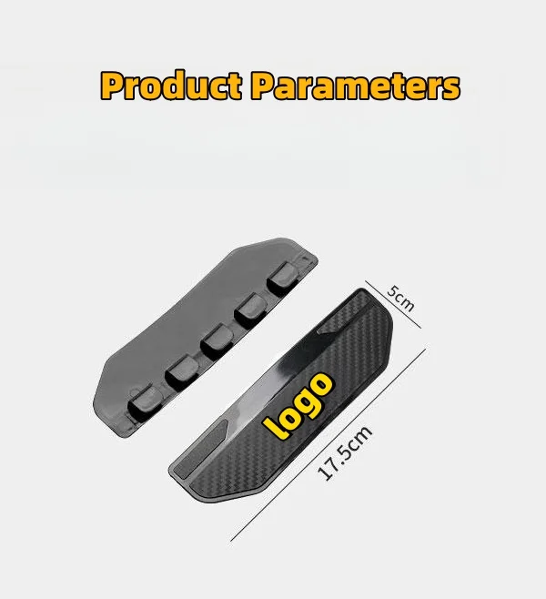 Car Rearview Mirror Snap-on Rain Eyebrow