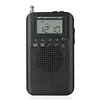 HRD-104 AM FM Radio Digital Display Pocket Radio with 40mm Driver Speaker