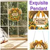 Welcome fall DIY Acrylic 5D Crystal Diamond Gem Art Hanging Ornament