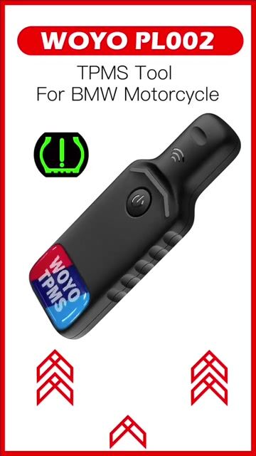 WOYO MOTO PL002 For BMW Motorcycle TPMS Activate Tool R1200 R1250, Assist ISTA-D Recognize All known Tire Pressure Sensor ID to Reset TPMS