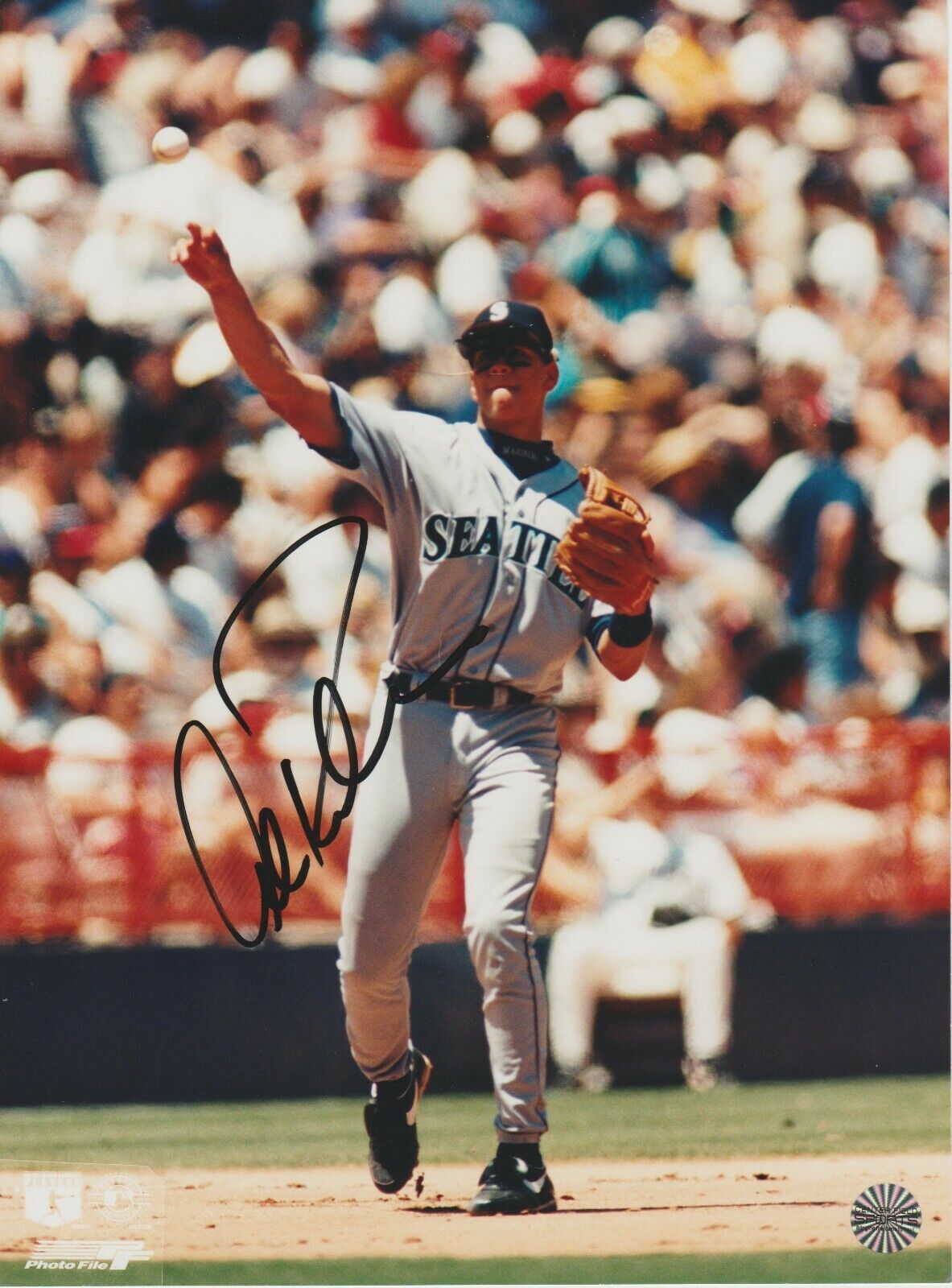 Alex Rodriguez Seattle Mariners Autographed Signed 8x10 Photo Poster painting CFS COA