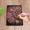 DIY Flower Special Shaped Diamond Painting Notebook
