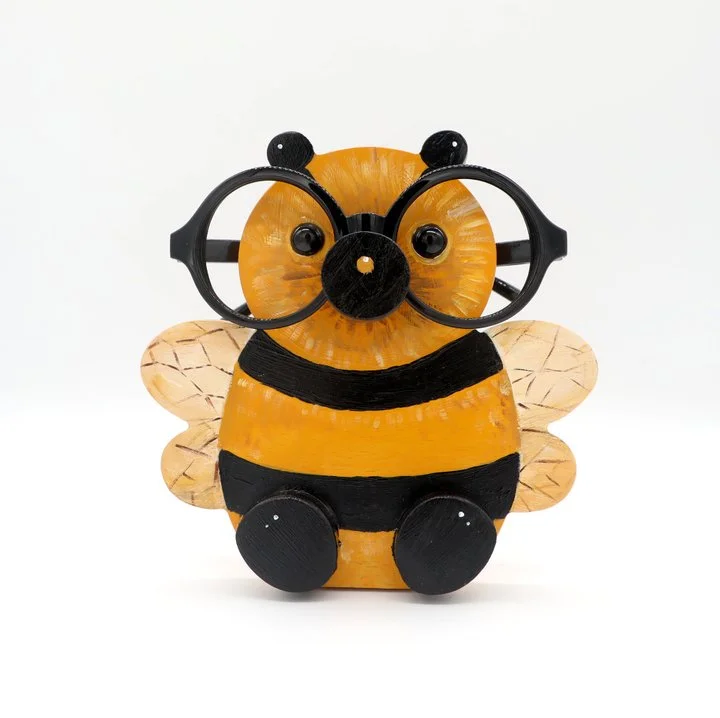 Bees Wooden Glasses Stand