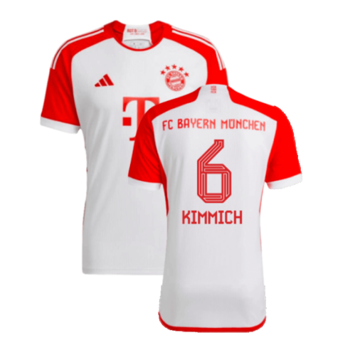 Bayern München Joshua Kimmich 6 Home Trikot 2023-2024