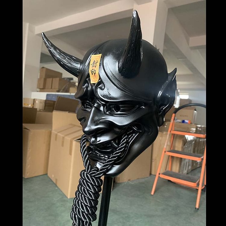 Japanese role play devil mask