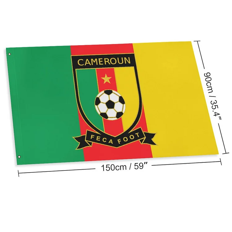 Kamerun Fahne Flagge - Garten Flagge