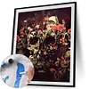 Painting By Numbers - DIYFlower Skull(40*50cm)