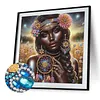 Dreamcatcher Black Beauty Special Shaped 5D DIY Partial Drill Diamond Art Kit 30x30cm Diamonds Dots Gem Art Kits for Adults Home Decor