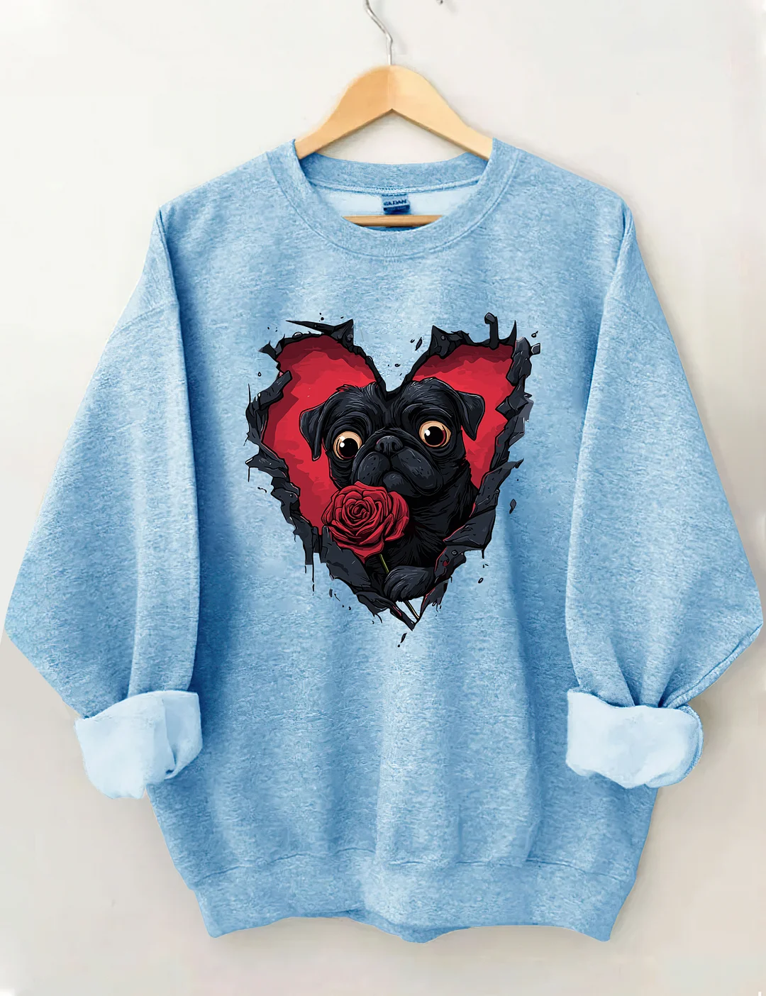 Dog Lover Valentine Sweatshirt