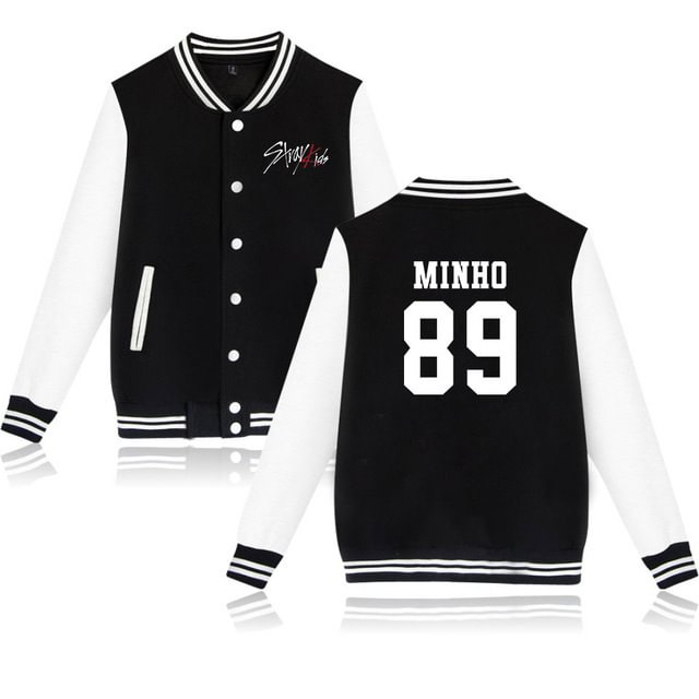 Stray Kids Member Baseball Jacket