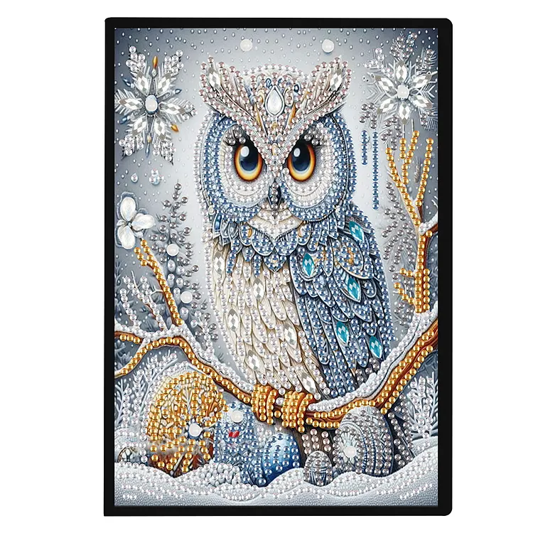 【Notebook】Animal 5D Diamond Painting Notebook DIY Diamond Art Diary Book Journal Notebook gbfke