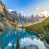 Mountain Scenery-11CT Counted Cross Stitch 85*40cm/33.46*15.75in(Big Size) tapestrymarket