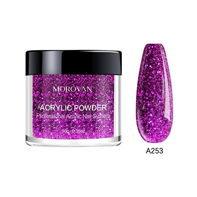 Morovan Byzantine Glitter Acrylic Powder A253