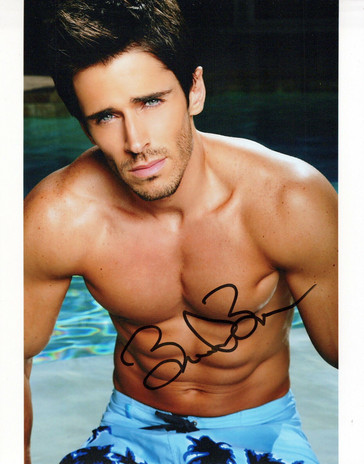 Brandon Beemer head shot autographed Photo Poster painting signed 8x10 #8