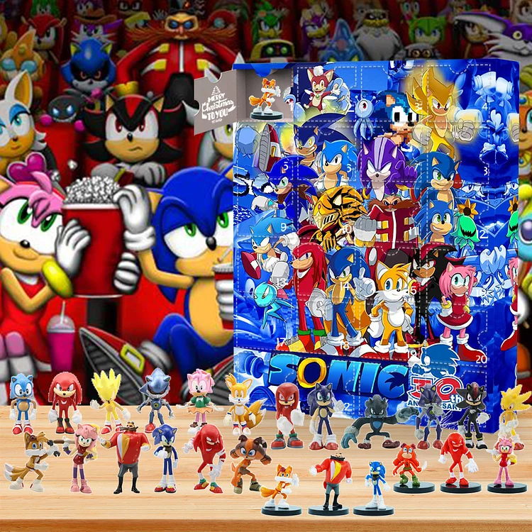 Sonic The Hedgehog Advent Calendar🎁24 Gifts Are In It