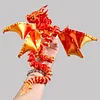 40CM Fully Articulated 3D Printed Flying Dragon Model