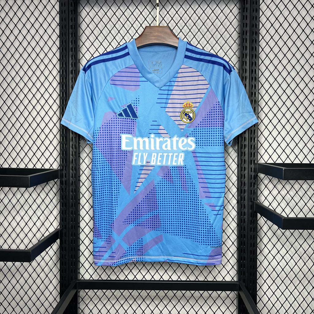 2024-2025 Real Madrid Goalkeeper Home Football Shirt 1:1 Thai Quality