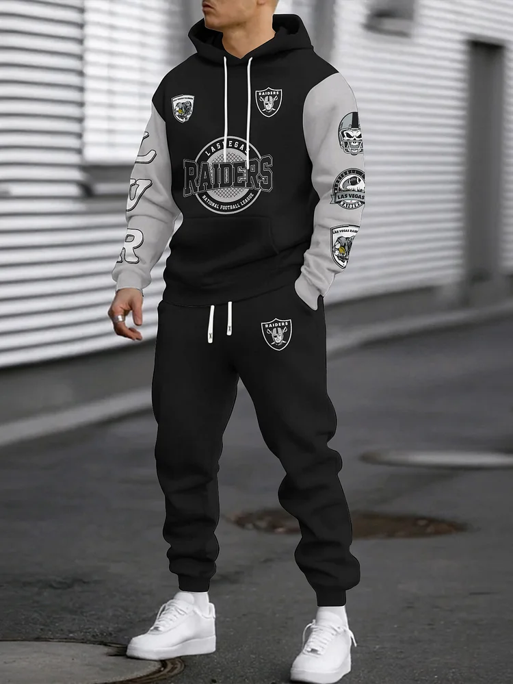 Las Vegas Raiders Hoodie & Pants 2 Pieces Set